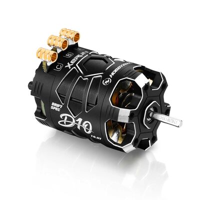 XeRun D10 Brushless Sensored Motor 10.5T, Stealth XeRun D10 Brushless Sensored Motor 10.5T, Stealth