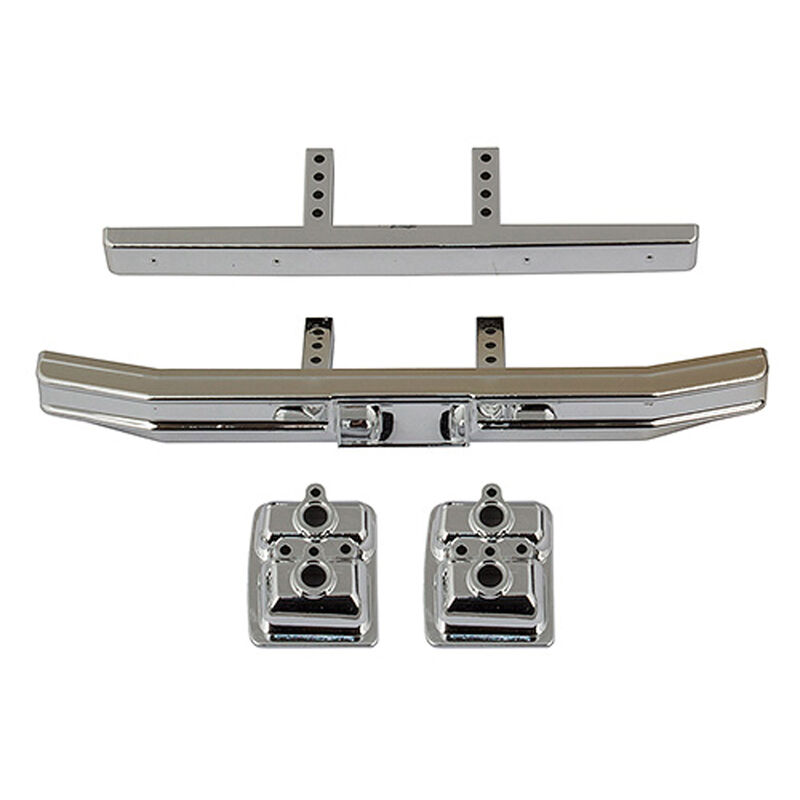 Ford F-150 Bumper Set, Chrome: CR12