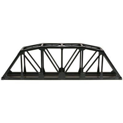 HO KIT Code 100 18" Through Truss Bridge, Black HO KIT Code 100 18" Through Truss Bridge, Black