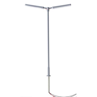 N Double Arm Parking Lot Light Gray, Cool White LED (3) N Double Arm Parking Lot Light Gray, Cool White LED (3)