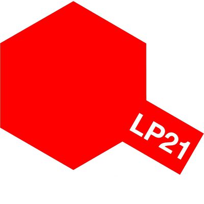Lacquer Paint, LP-21 Italian Red, 10 mL Lacquer Paint, LP-21 Italian Red, 10 mL