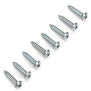 Button Head Screws, 2 x 3/8"(8)