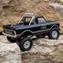 1/24 SCX24 1967 Chevrolet C10 4X4 RTR Brushed Rock Crawler (Battery & Charger Included), Black