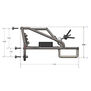 1/10 Back-Half Cage for Pro-Line Cab Only Crawler Bodies