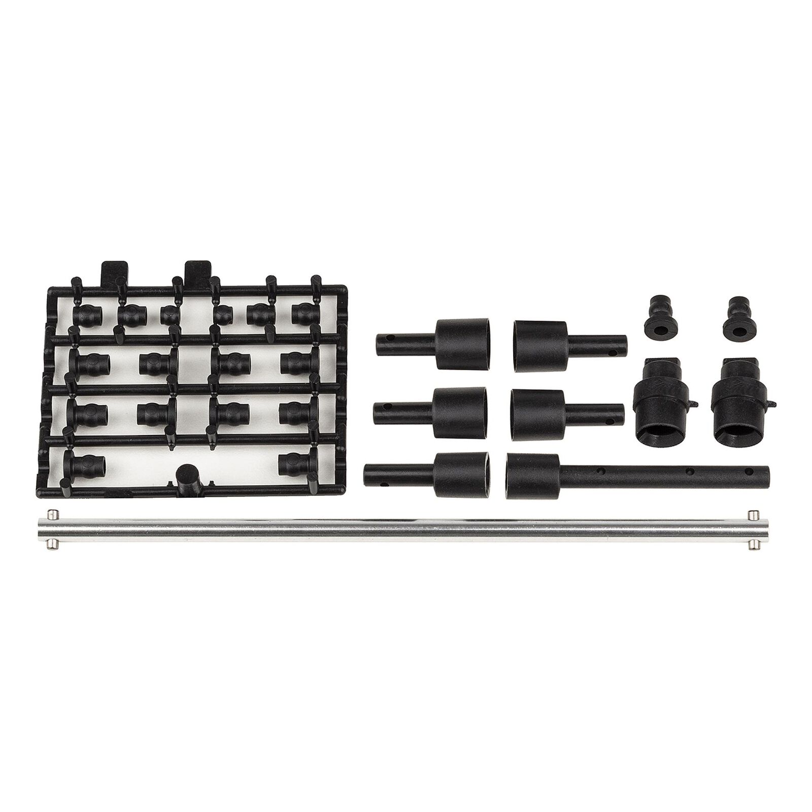 Outdrives, Pivot Balls & Center Driveshaft, 1/14 Team Associated Reflex 14