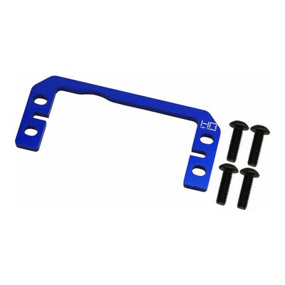Aluminum Servo Brace Bracket, 1/10 Traxxas Mini Maxx, Blue Aluminum Servo Brace Bracket, 1/10 Traxxas Mini Maxx, Blue