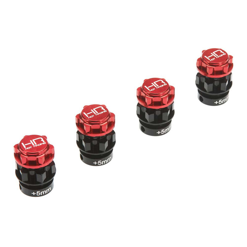17mm Wide +5mm Hex with Serrated Nuts: ARRMA Nero