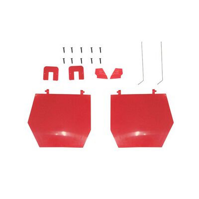 Main Gear Doors: Red Arrow 80mm Main Gear Doors: Red Arrow 80mm