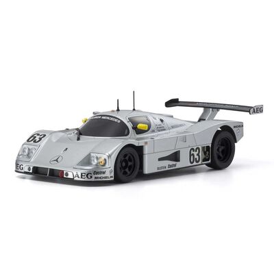 1/28 1988 Sauber-Mercedes Gruppe-C-Rennsportwagen C9 MINI-Z RWD RTR, Silver 1/28 1988 Sauber-Mercedes Gruppe-C-Rennsportwagen C9 MINI-Z RWD RTR, Silver