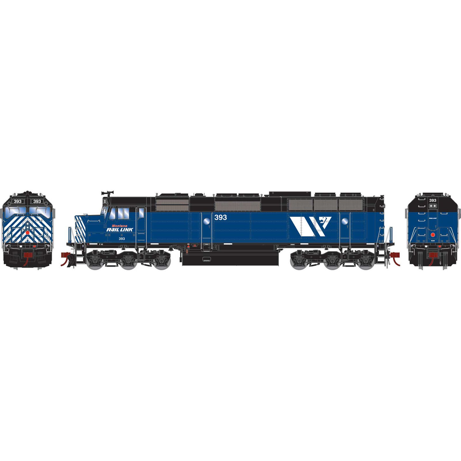 N F45 Locomotive with DCC & Sound, MRL #393
