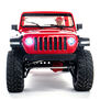 1/10 SCX10 III Jeep JT Gladiator 4X4 RTR Brushed Rock Crawler, Red