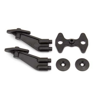 Wing Body Mount, 1/10 Team Associated RC10B6 Wing Body Mount, 1/10 Team Associated RC10B6