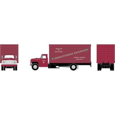HO ATH Ford F-850 Box Van, PRR HO ATH Ford F-850 Box Van, PRR