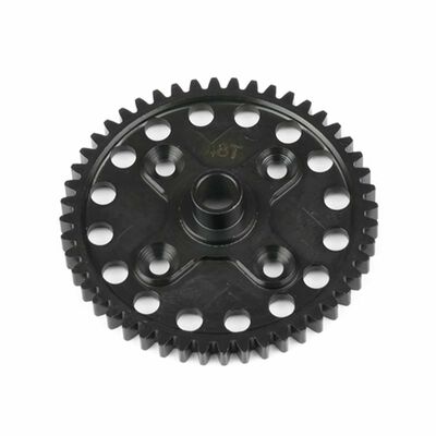 Spur Gear 48t, steel, CNC, lightened, NB48 2.1 Spur Gear 48t, steel, CNC, lightened, NB48 2.1
