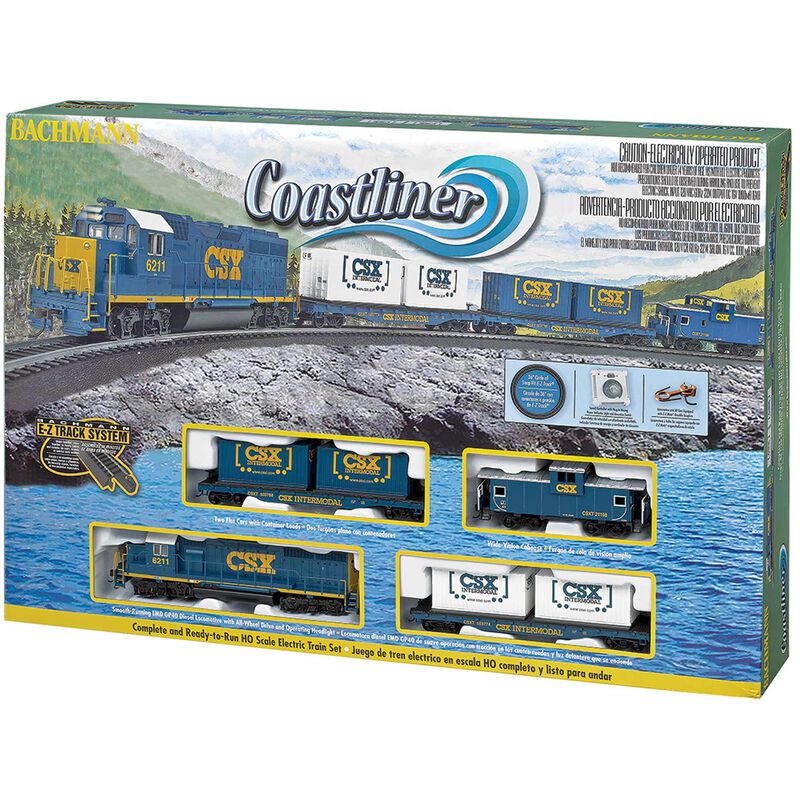 HO Coastliner Train Set