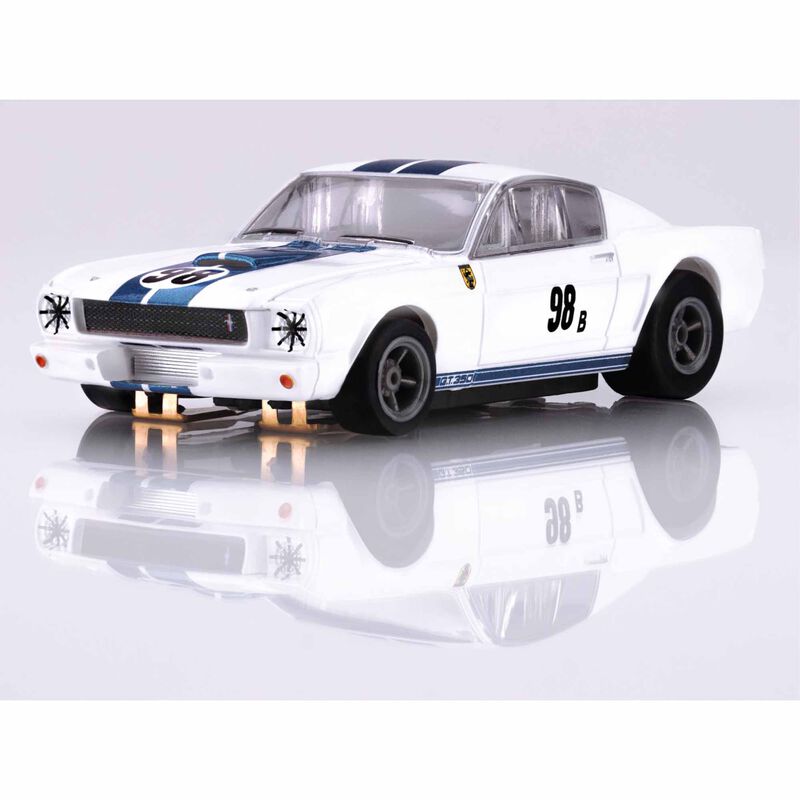 HO 1965 Shelby Mustang GT350R #98, White & Blue