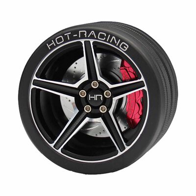 Aluminum 5 spoke Steering Wheel, FlySky NB4 Transmitter, Black Aluminum 5 spoke Steering Wheel, FlySky NB4 Transmitter, Black