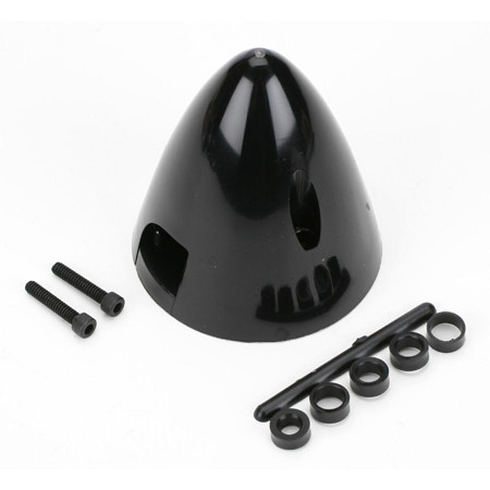 4 Pin Spinner,2-3/4" Black