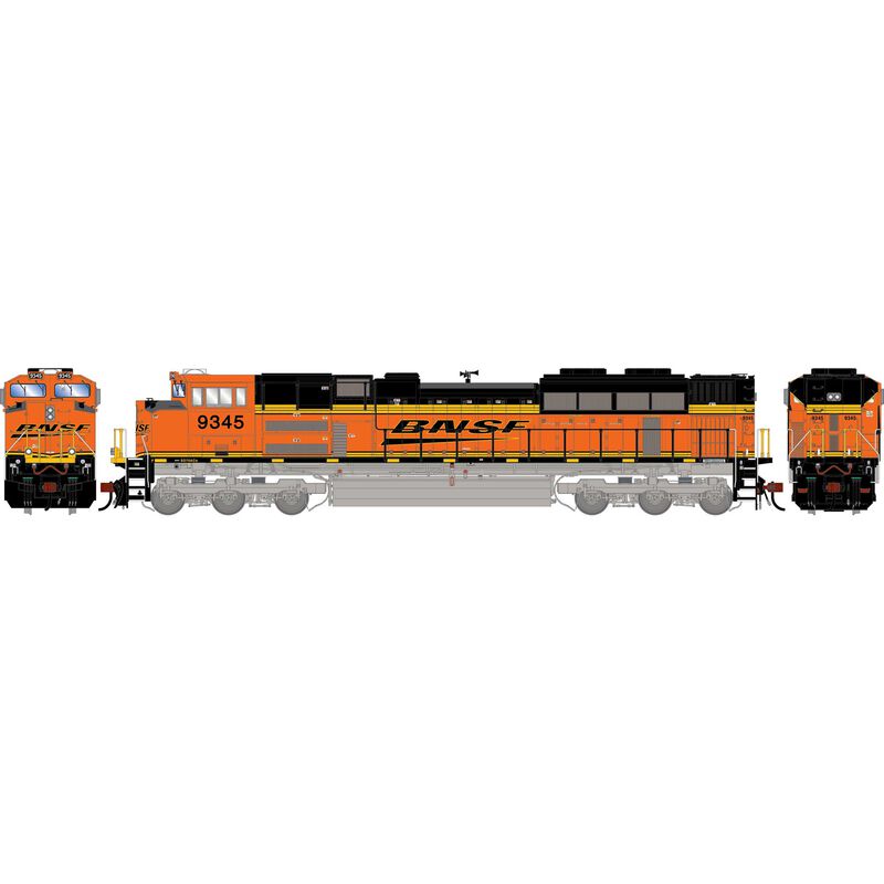 HO GEN SD70ACE Locomotive, BNSF #9345