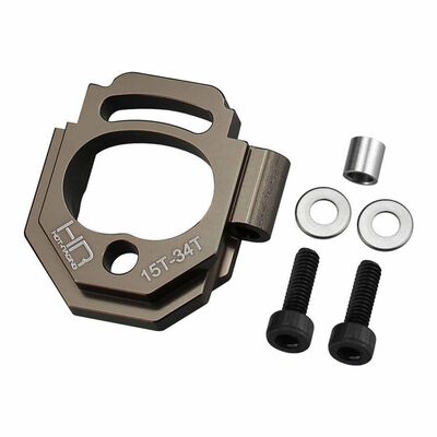 Aluminum 15T - 34T Adjustable Motor Mount, 1/16 ARRMA Mini Kraton Aluminum 15T - 34T Adjustable Motor Mount, 1/16 ARRMA Mini Kraton