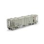 HO PS-2 2893 3-Bay Covered Hopper, MILW Primed For Grime #98023