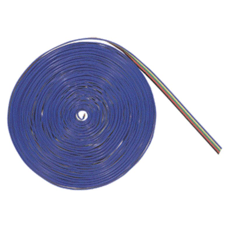 5 Conductor Ribbon Wire 50'