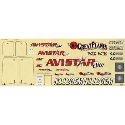 Decals, Avistar Elite Decals, Avistar Elite