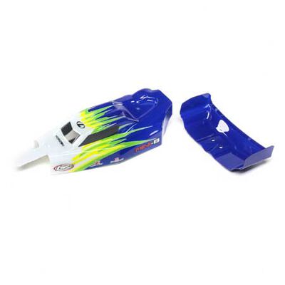 Body & Wing, Blue/White: Mini-B Body & Wing, Blue/White: Mini-B