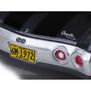 HO 1972 Chevy Chevelle S S454 Mega G+ Slot Car, Silver & Black
