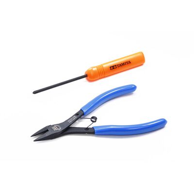 Mini 4WD Tools (Side Cutters, (+) Screwdriver) Mini 4WD Tools (Side Cutters, (+) Screwdriver)