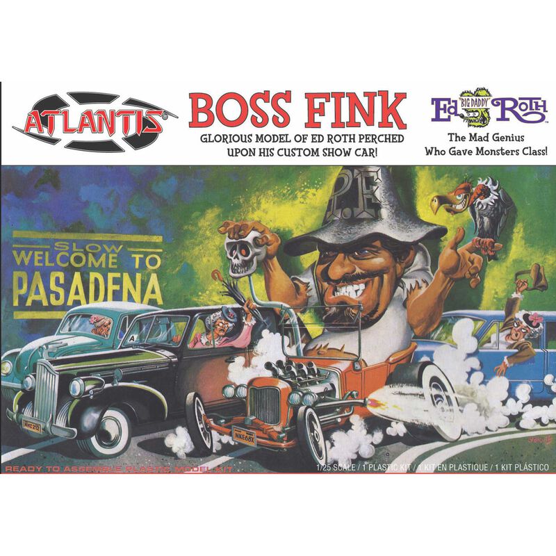1/25 Ed Roth Boss Fink Model Kit