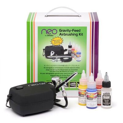 NEO Iwata CN Gravity Feed Airbrush Set NEO Iwata CN Gravity Feed Airbrush Set