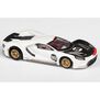 HO 2021 Ford GT Heritage #98 Mega G+ Slot Car, White