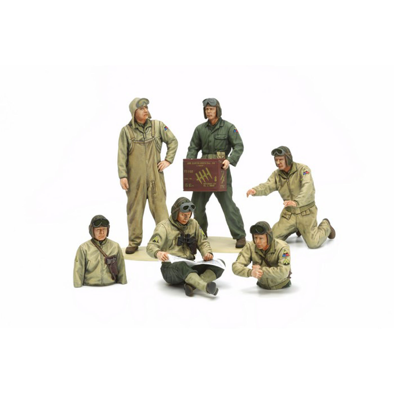1/35 US Tank Crew Set,  European Theater