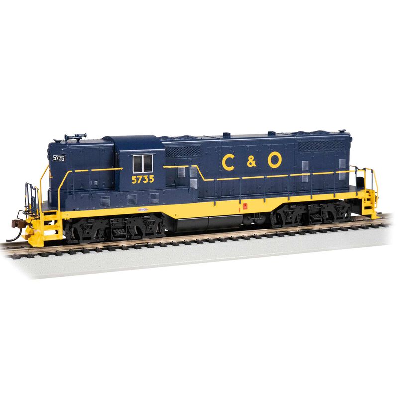 HO GP7 Locomotive, CHESAPEAKE & OHIO 5735 (DCC Ready)