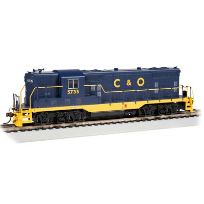 HO GP7 Locomotive, CHESAPEAKE & OHIO 5735 (DCC Ready) HO GP7 Locomotive, CHESAPEAKE & OHIO 5735 (DCC Ready)
