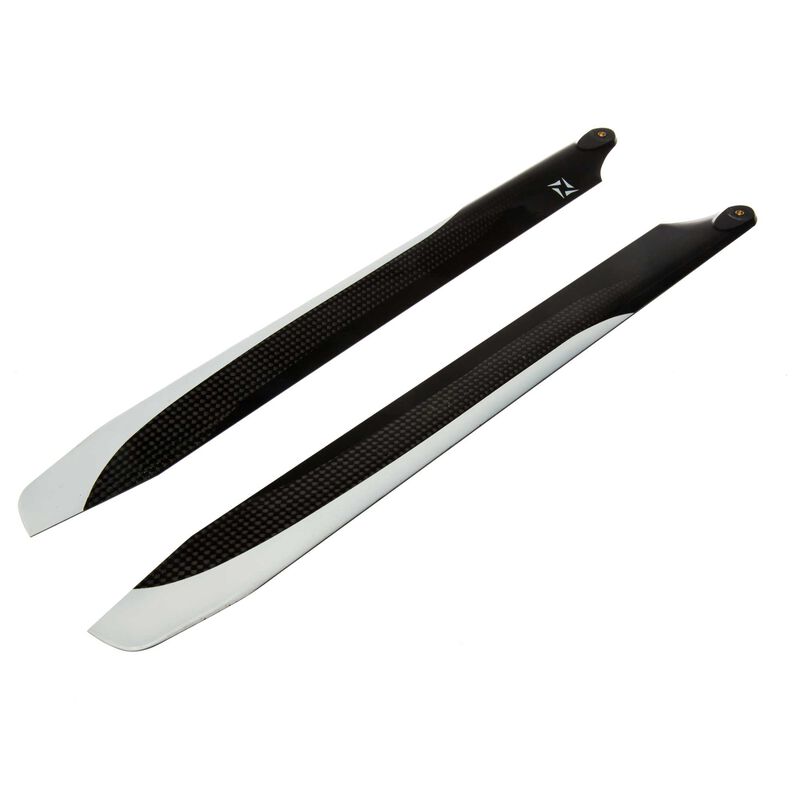 350mm Carbon Fiber Main Blade Set: Fusion 360