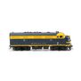 HO F7A Locomotive with DCC & Sound, ATSF #265C