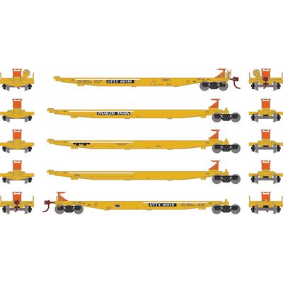 HO Impack Spine Car, UTTX #60115 (5) HO Impack Spine Car, UTTX #60115 (5)