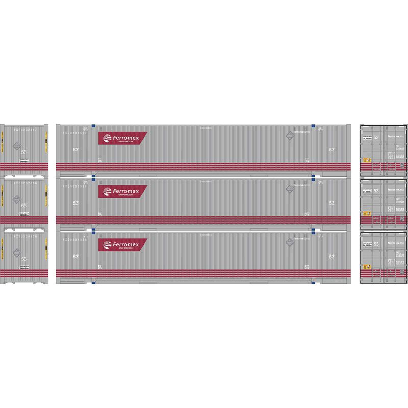 HO ATH 53' Jindo Containers, FXEU #232567/232586/234826 (3)