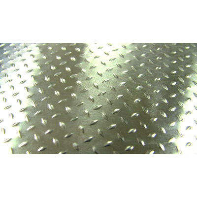 1/10 Scale Aluminum Silver Diamond Plate (2) 1/10 Scale Aluminum Silver Diamond Plate (2)