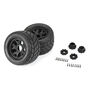 1/8 Bandito 2.0 F/R 3.8" MT Tires Mounted 12mm/14mm Black Ripper (2)