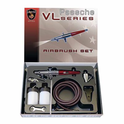 VL-3MH Double Action Siphon Feed Airbrush Set VL-3MH Double Action Siphon Feed Airbrush Set