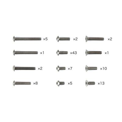 XM-01 Titanium Screw Set XM-01 Titanium Screw Set