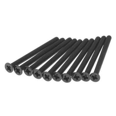 Flat Head Cross Machine Screw 3x40mm (10) Flat Head Cross Machine Screw 3x40mm (10)