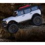 1/24 SCX24 2021 Ford Bronco 4X4 RTR Brushed Rock Crawler (Battery & Charger Included), Gray
