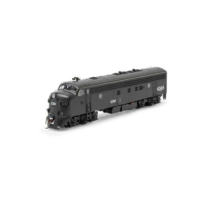 HO FP7 Locomotive with DCC & Sound, CR #4345 HO FP7 Locomotive with DCC & Sound, CR #4345