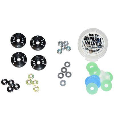 Bypass1âą Tapered Hi-Flow Piston Kit, 6-Hole x 1.3mm, 1/8th Scale Bypass1âą Tapered Hi-Flow Piston Kit, 6-Hole x 1.3mm, 1/8th Scale