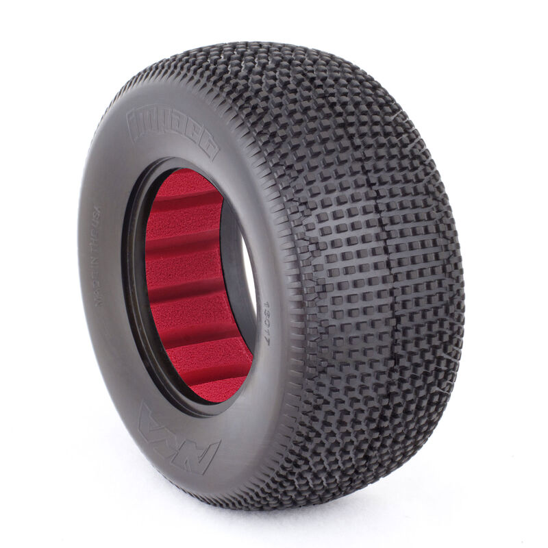 1/10 Impact SC Wide Super Soft Front/Rear Tire with Red Insert (2)