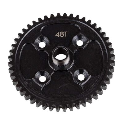 Spur Gear, 48T, Metal: RC8B4 Spur Gear, 48T, Metal: RC8B4